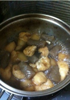 大根と蒟蒻の煮物-レシピのメイン写真