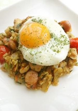 チーズカレーピラフ♪-レシピのメイン写真