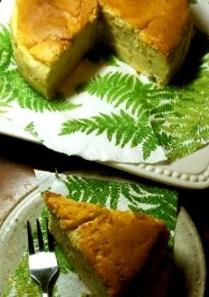 バナナのしっとりチーズケーキ-レシピのメイン写真