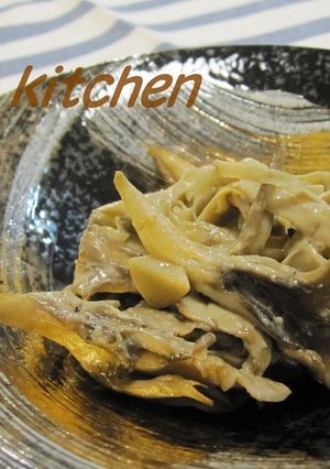 舞茸とゴボウのクリーム煮-レシピのメイン写真