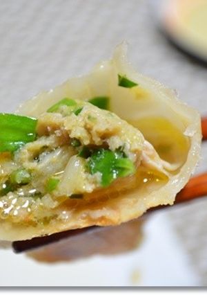 やけどに注意！肉汁たっぷり焼き餃子-レシピのメイン写真