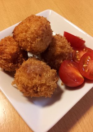 塩っけが美味しい！鮭フレークdeコロッケ-レシピのメイン写真