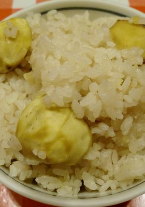 栗ごはん-レシピのメイン写真