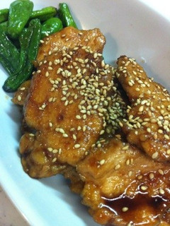 鶏胸肉とシシトウの生姜焼き-レシピのメイン写真