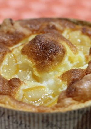 プロセスチーズでスフレケーキ-レシピのメイン写真