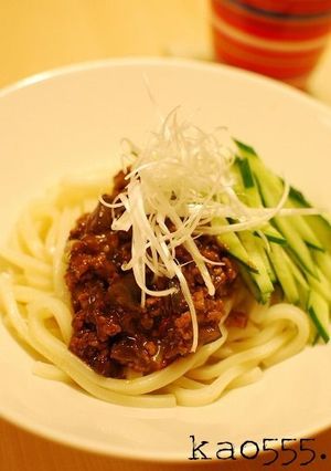 とっても簡単！ジャージャーうどん-レシピのメイン写真