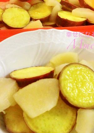 りんごとさつまいもの甘煮-レシピのメイン写真