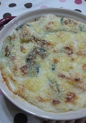 カロリー控えめヘルシー豆腐グラタン-レシピのメイン写真