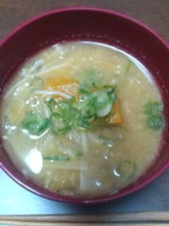 ☆あんま〜い南瓜のお味噌汁☆-レシピのメイン写真