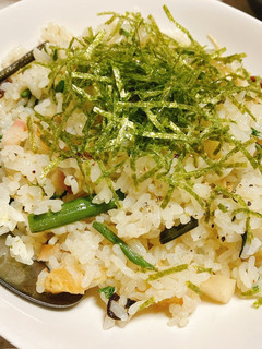 山菜のピラフ-レシピのメイン写真
