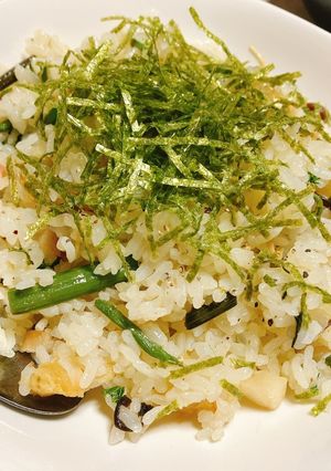 山菜のピラフ-レシピのメイン写真