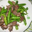 砂肝と季節の野菜炒め