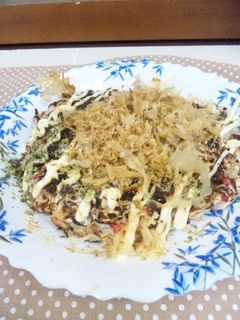究極カロリーオフお好み焼き-レシピのメイン写真