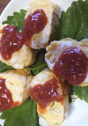 タルタルソースかけ卵焼き-レシピのメイン写真