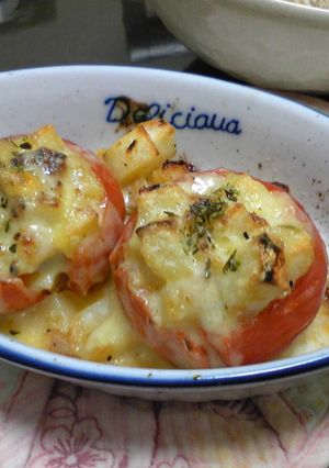 簡単！豪華！丸ごとﾄﾏﾄｸﾞﾗﾀﾝ-レシピのメイン写真