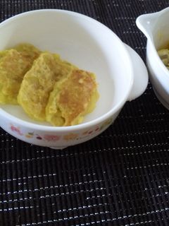 手づかみで!おいものお焼き☆離乳食後期-レシピのメイン写真
