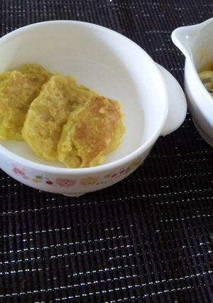 手づかみで！おいものお焼き☆離乳食後期-レシピのメイン写真
