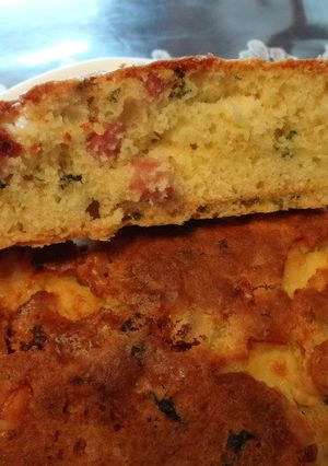 ごろごろスマートチーズとお野菜ケークサレ-レシピのメイン写真