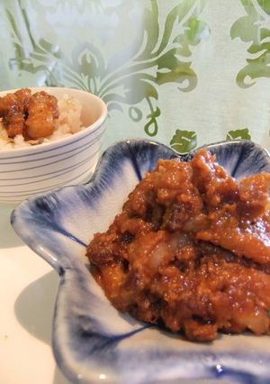 カルピスで肉みそ♡-レシピのメイン写真