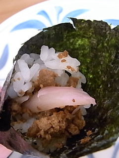 岩下の新生姜でそぼろ巻きもの-レシピのメイン写真