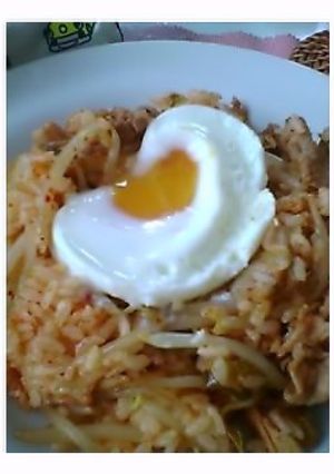 卵とろ～りキムチャーハン♪-レシピのメイン写真