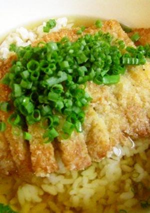 絶品❢豚カツ出汁茶づけ-レシピのメイン写真