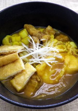 がっつり男のカレーうどん-レシピのメイン写真