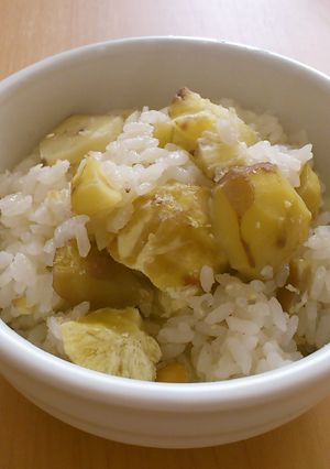 ほっくほく(●´艸｀)ウチの栗ごはん♪-レシピのメイン写真