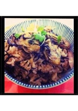 中華風 牡蠣の炊き込みご飯-レシピのメイン写真