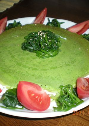 野菜のミルクレープサラダ-レシピのメイン写真