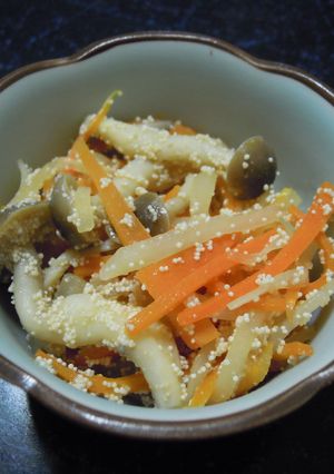 大根とにんじんのたらこ和え-レシピのメイン写真