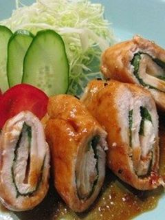 青じそチーズささみの照り焼き-レシピのメイン写真