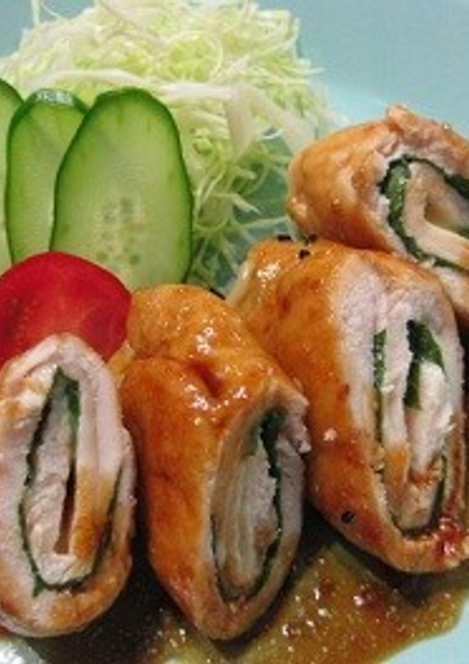 青じそチーズささみの照り焼き-レシピのメイン写真