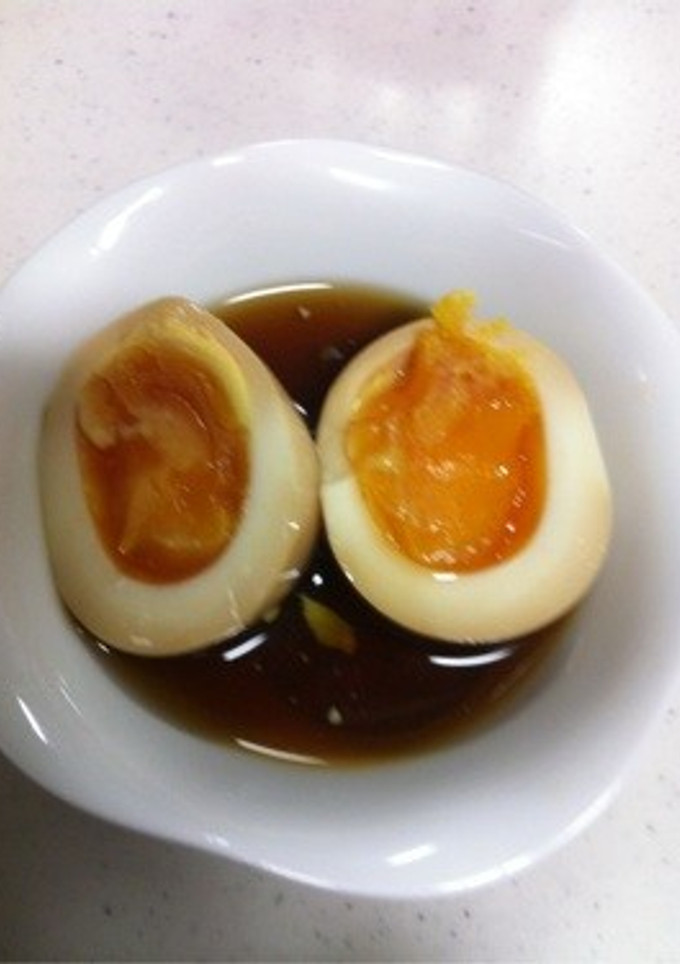 半熟煮卵-レシピのメイン写真