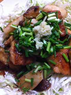 生鮭と山芋の照り炒め煮-レシピのメイン写真