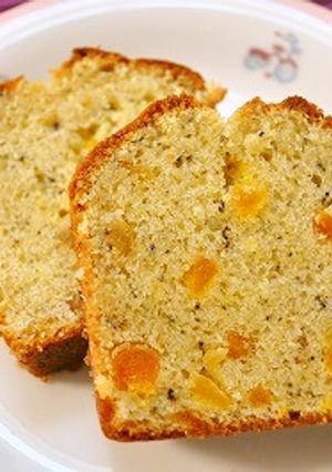紅茶とアプリコットのパウンドケーキ-レシピのメイン写真