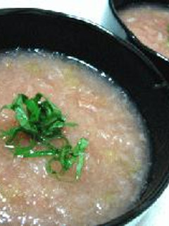 *簡単美味*大根おろしの梅肉スープ-レシピのメイン写真