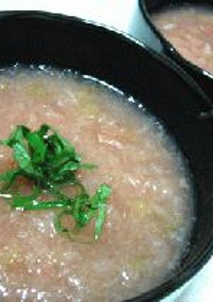 ＊簡単美味＊大根おろしの梅肉スープ-レシピのメイン写真