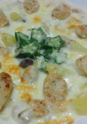 シーフランクホタテとじゃがいものグラタン-レシピのメイン写真