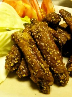 甘辛手羽中チキンバー ビールススム君-レシピのメイン写真