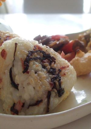 スマートチーズでコクの焼きおにぎり-レシピのメイン写真