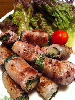 キュウリとシソのお肉巻き-レシピのメイン写真
