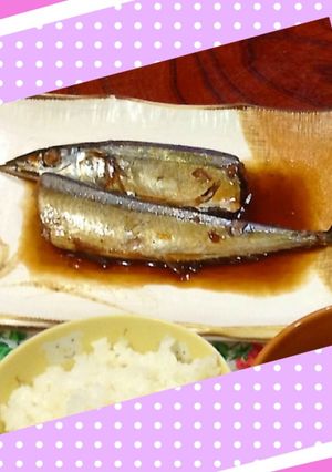 さんまの梅干煮-レシピのメイン写真