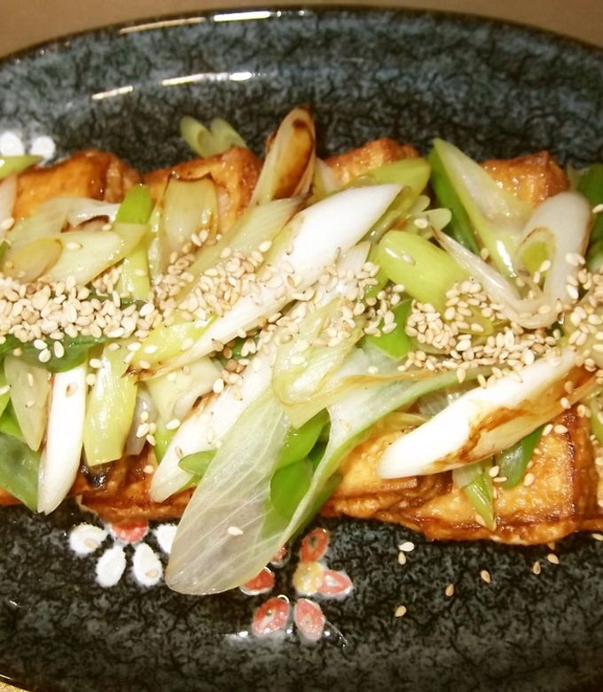 ねぎ厚揚げ by みち嫁 【クックパッド】 簡単おいしいみんなのレシピが