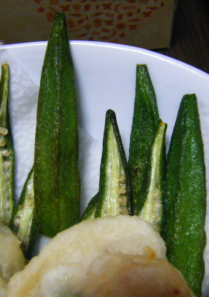 うますぎ！！オクラの素揚げ♪-レシピのメイン写真