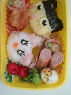 園児のお弁当〜たまごっち編-レシピのメイン写真