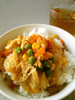 油あげの卵とじ丼♪-レシピのメイン写真