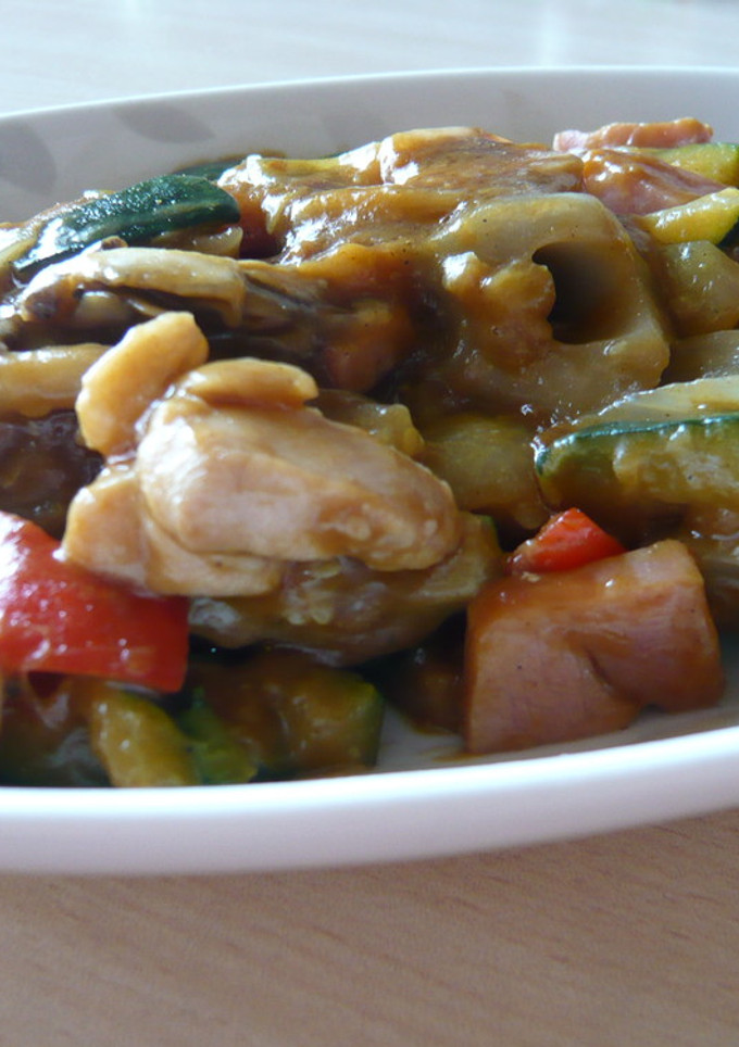 ごろごろ野菜のカレー炒め★-レシピのメイン写真