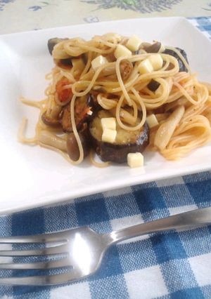 ＊ナスとトマトのパスタ＊スマチでｺｸ旨-レシピのメイン写真