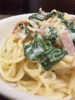 チーズでコク旨♪クリームパスタ-レシピのメイン写真